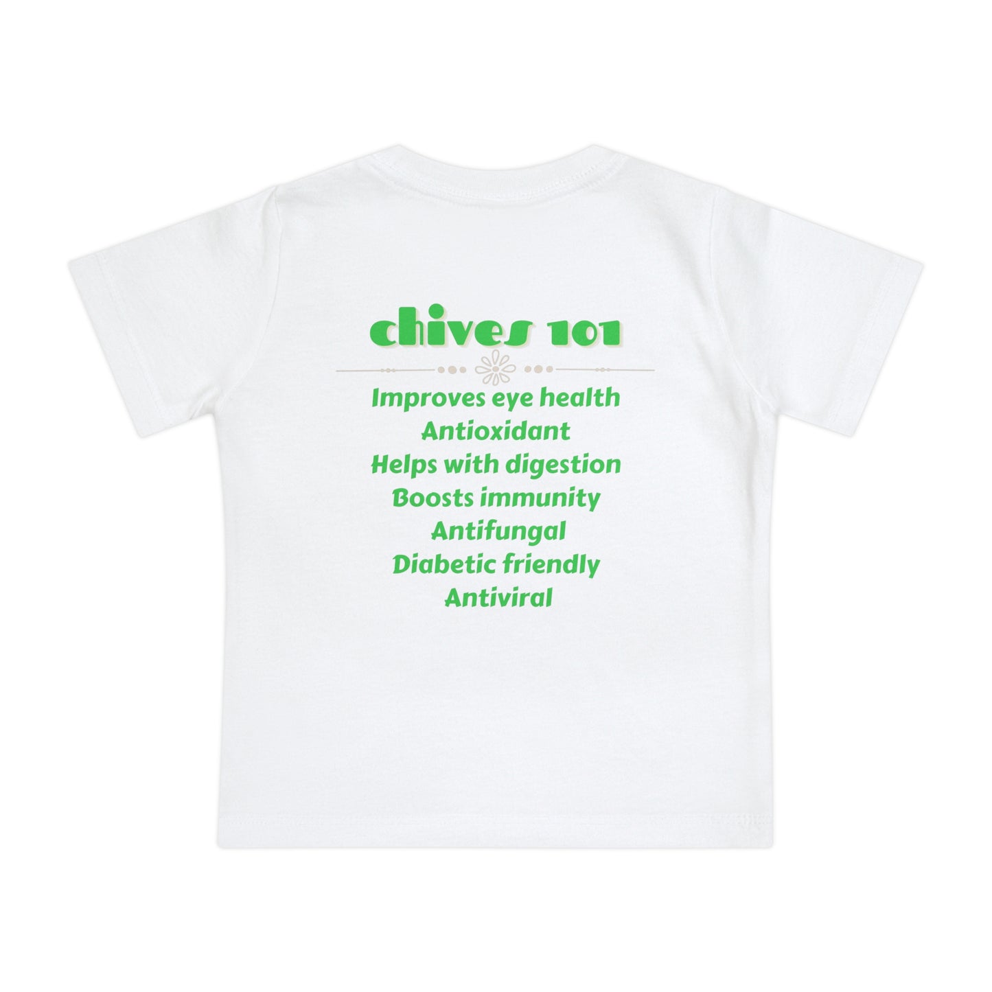 Kids Chive Talking Baby T-Shirt - Growing Communities Collection