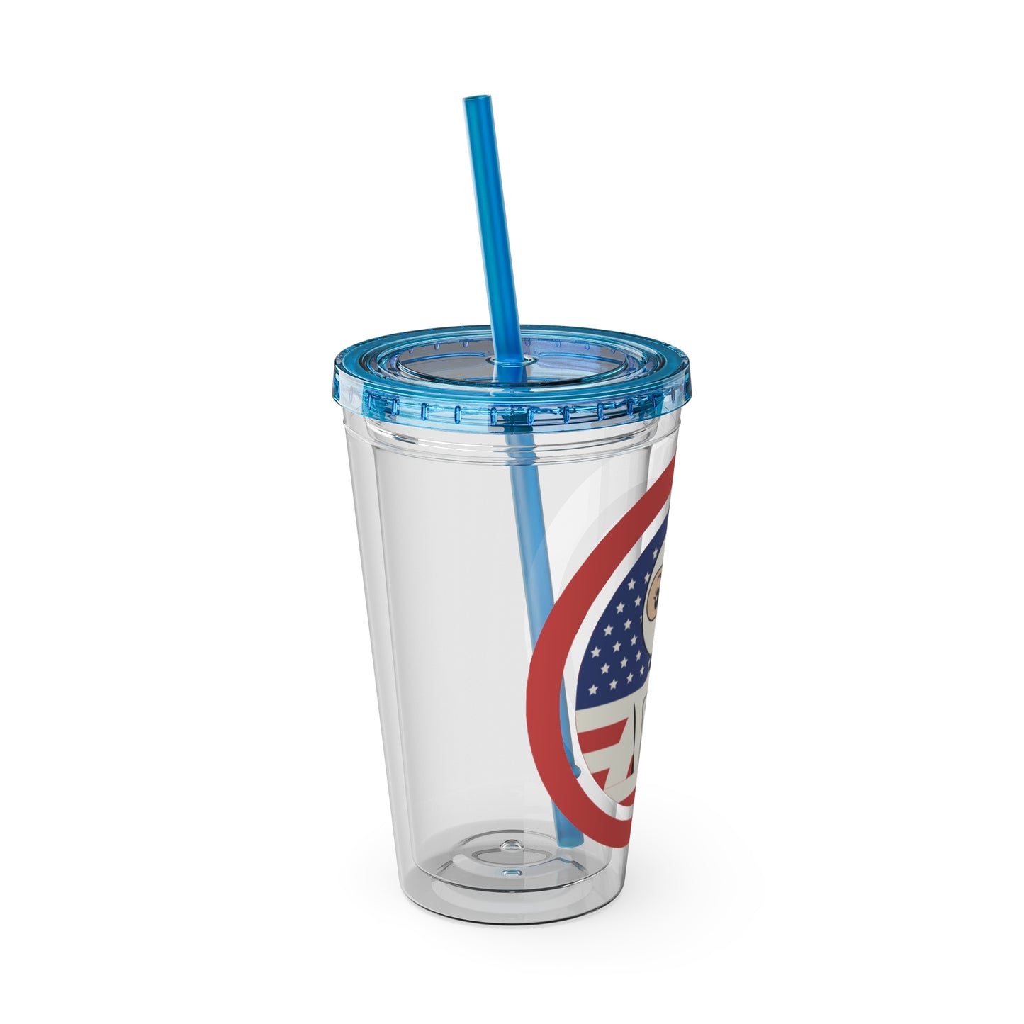 Master Yogi Sunsplash Tumbler with Straw, 16oz