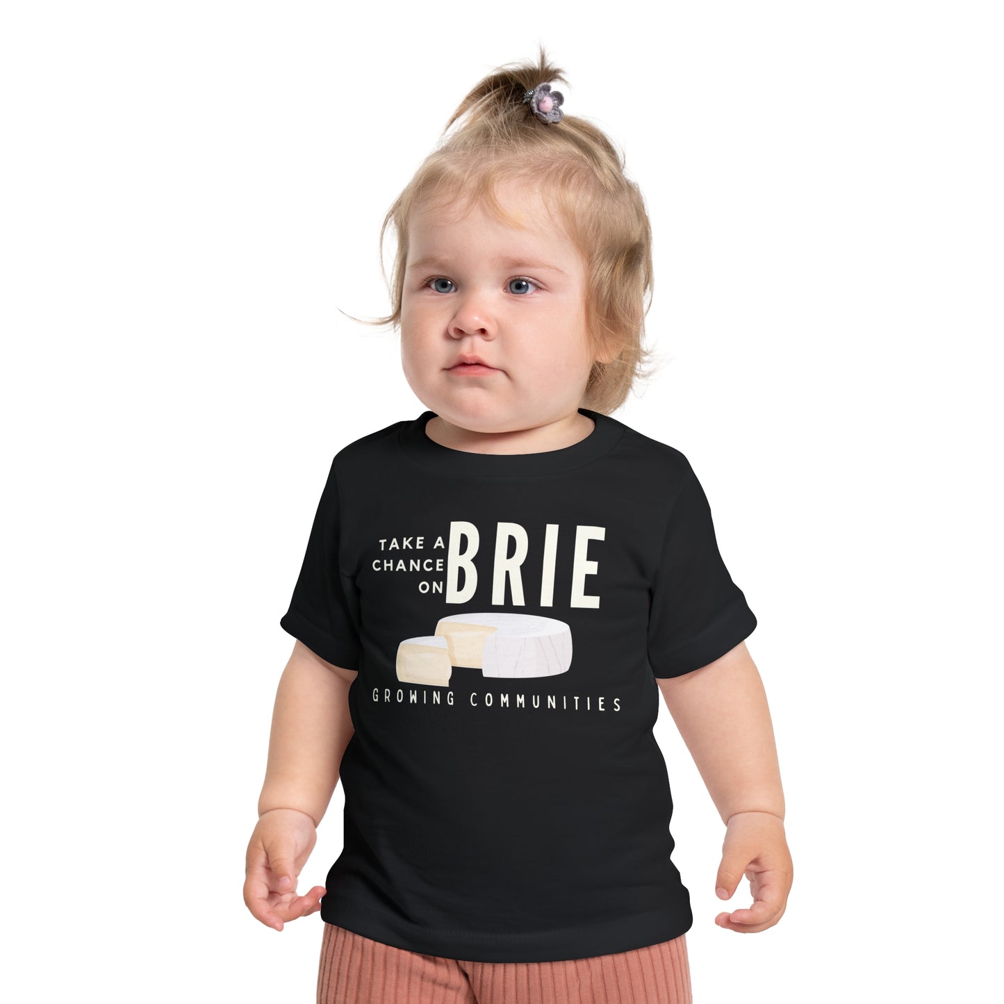 Take a Chance on Brie cheese Baby Short Sleeve T-Shirt