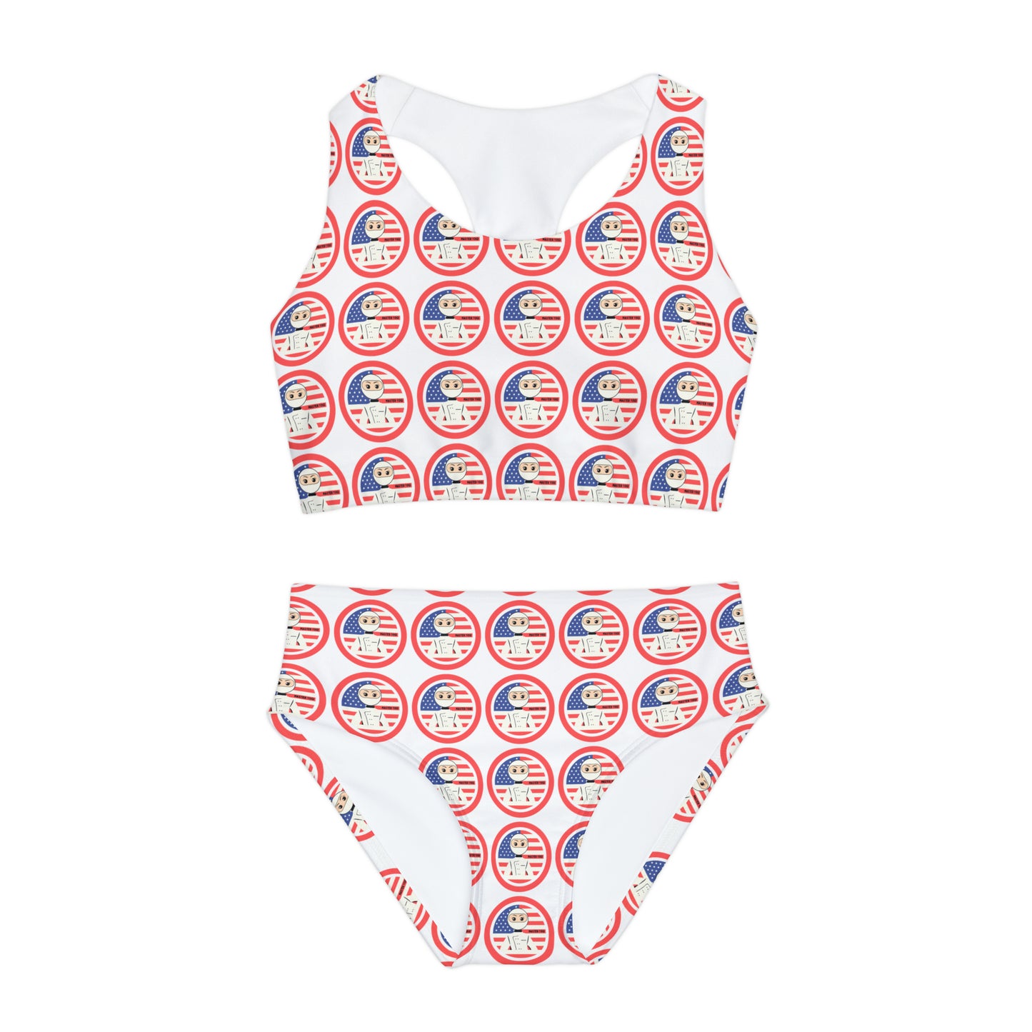 Master Yogi Girls Two Piece Swimsuit (AOP)