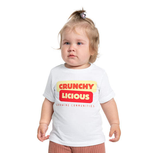 Baby T-Shirt Crunchylicious Sustainable Living Tee