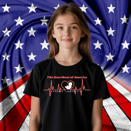 Pro Life Tee - Heartbeat of America