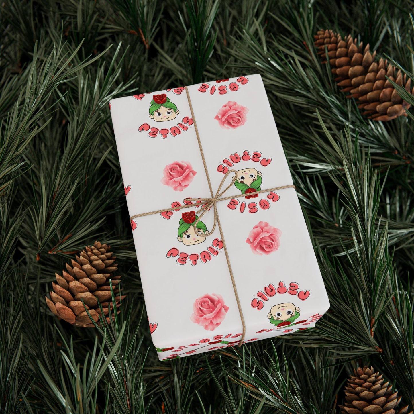 Rosie Petals Wrapping Papers