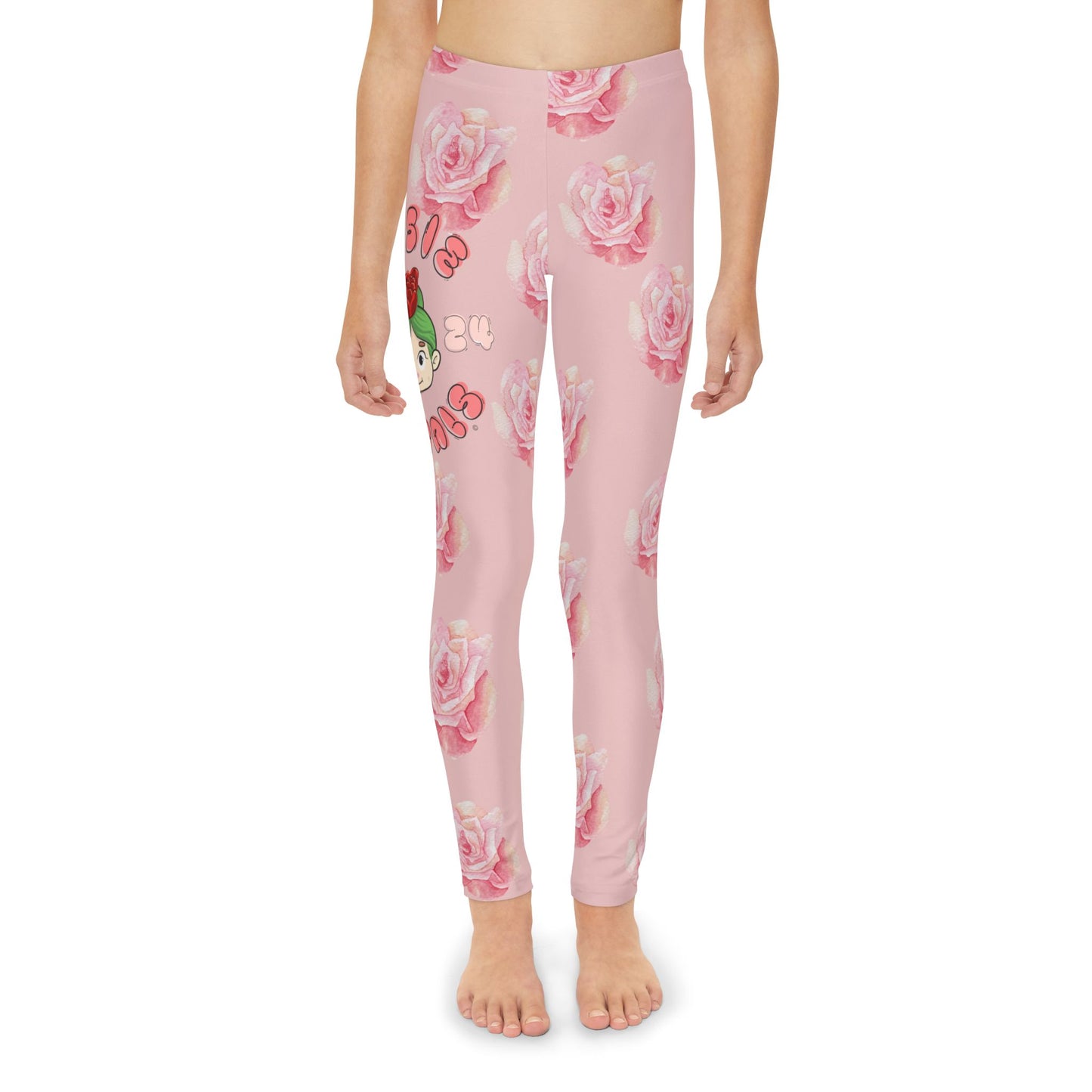 Rosie Petals Rosie Youth Full-Length Leggings (AOP)