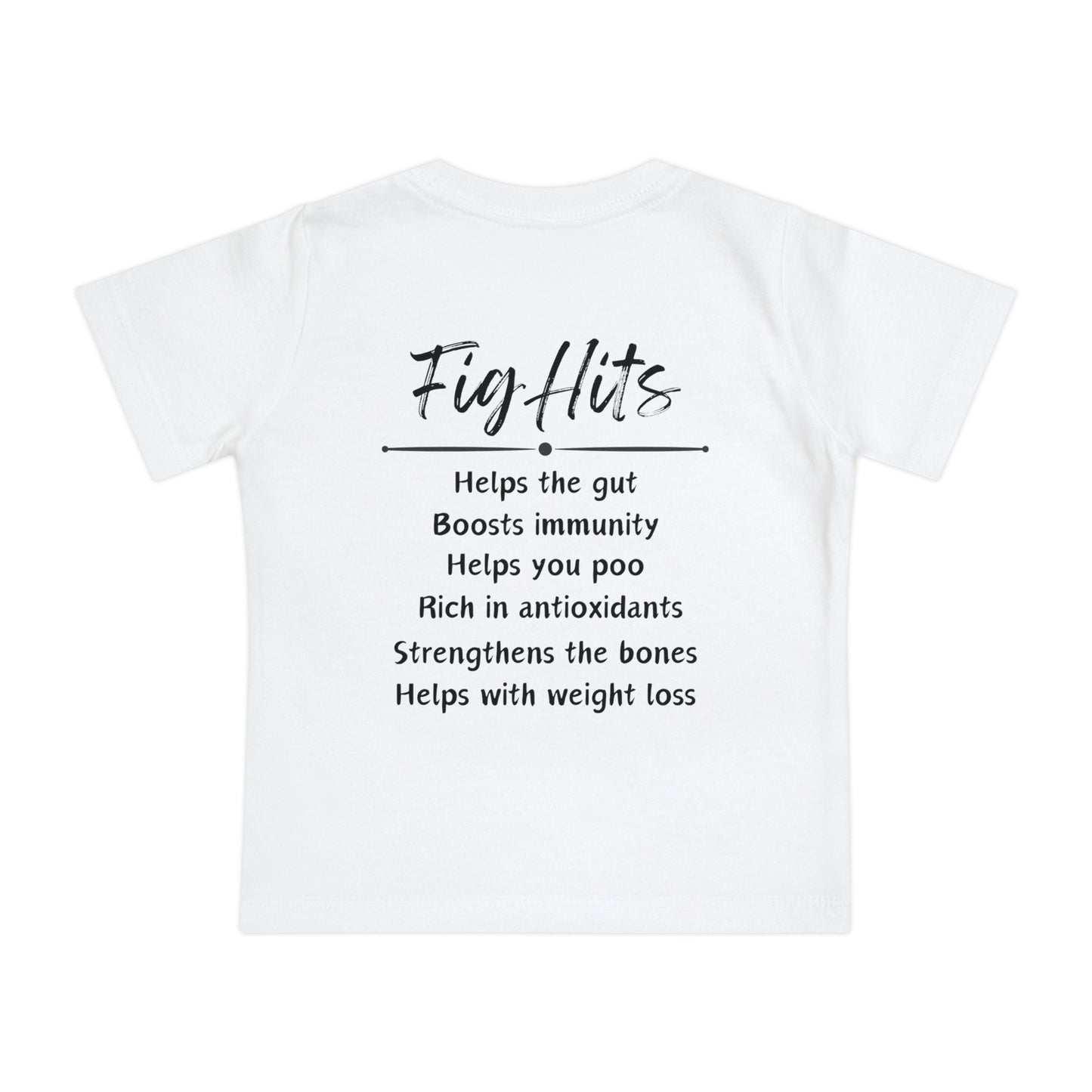 Figalicious Fig Hits Baby Short Sleeve T-Shirt