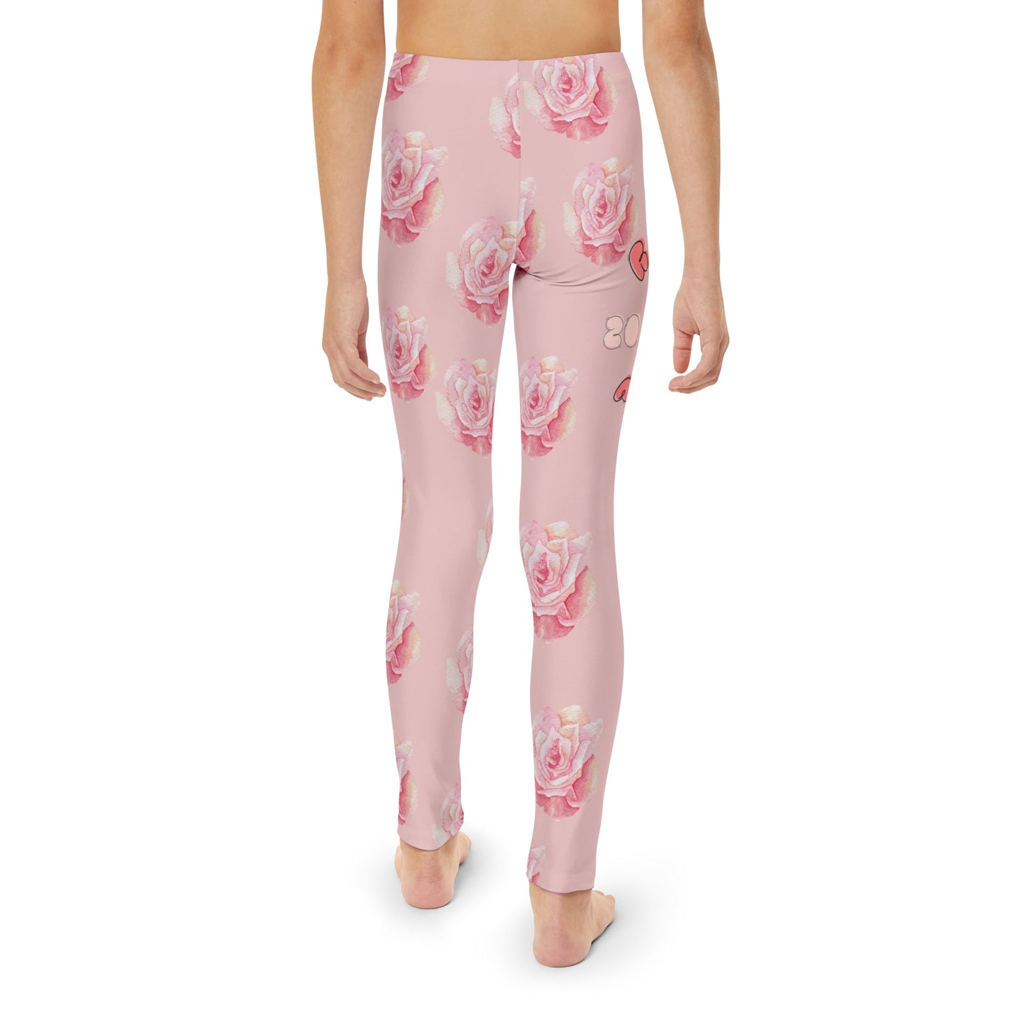 Rosie Petals Rosie Youth Full-Length Leggings (AOP)