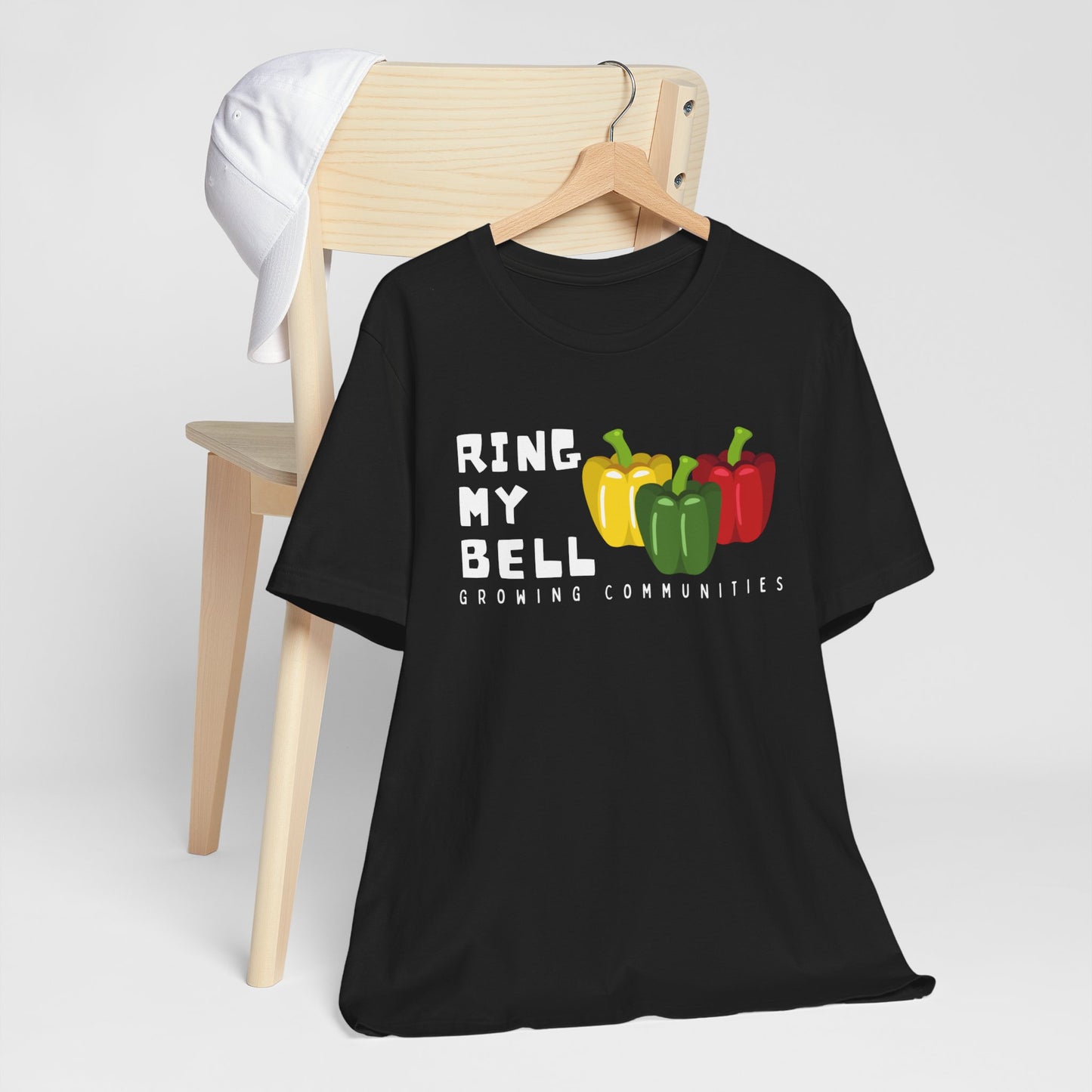 Ring my Bell Peppers Unisex Jersey Short Sleeve Tee