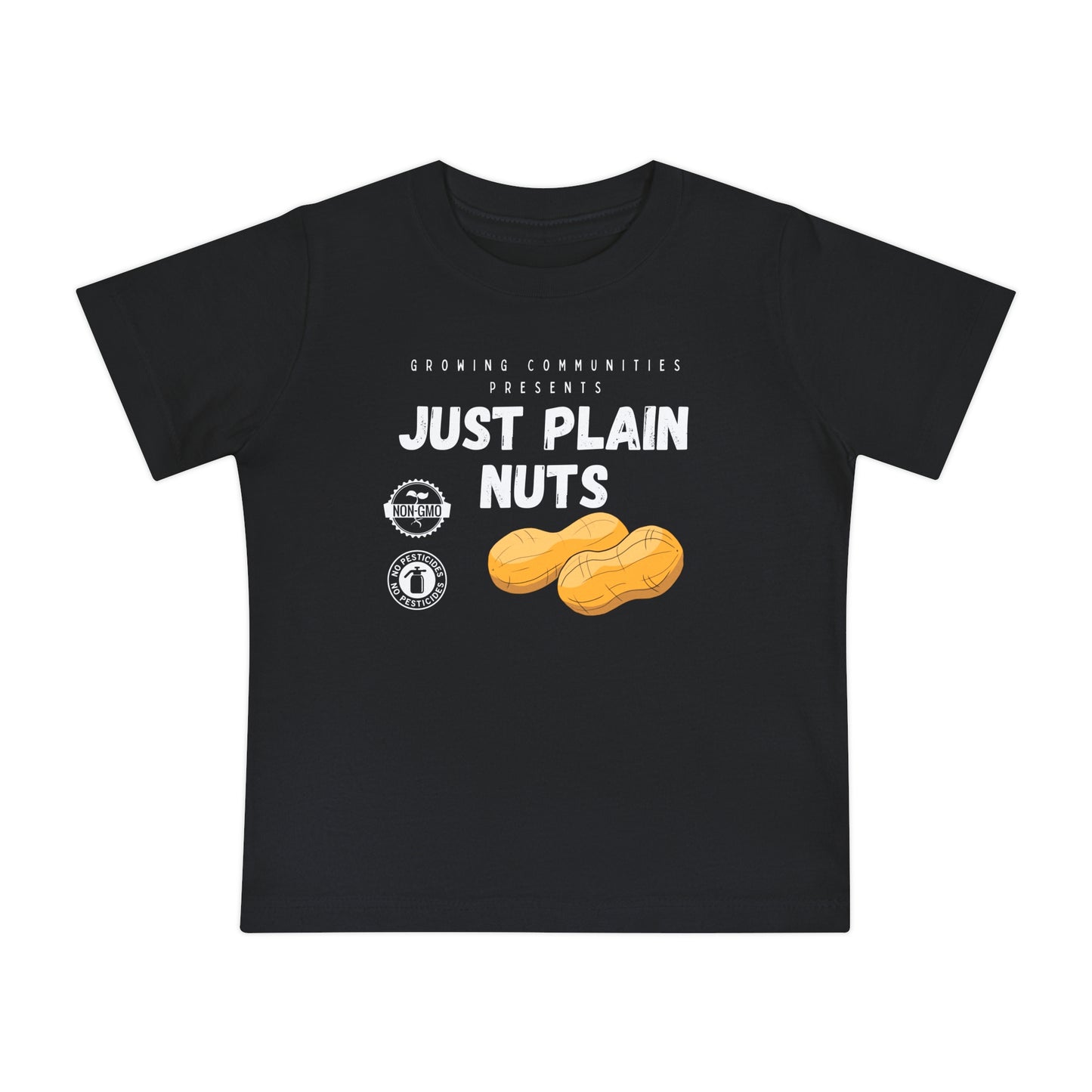 Just Plain Nuts Organic Baby Short Sleeve T-Shirt