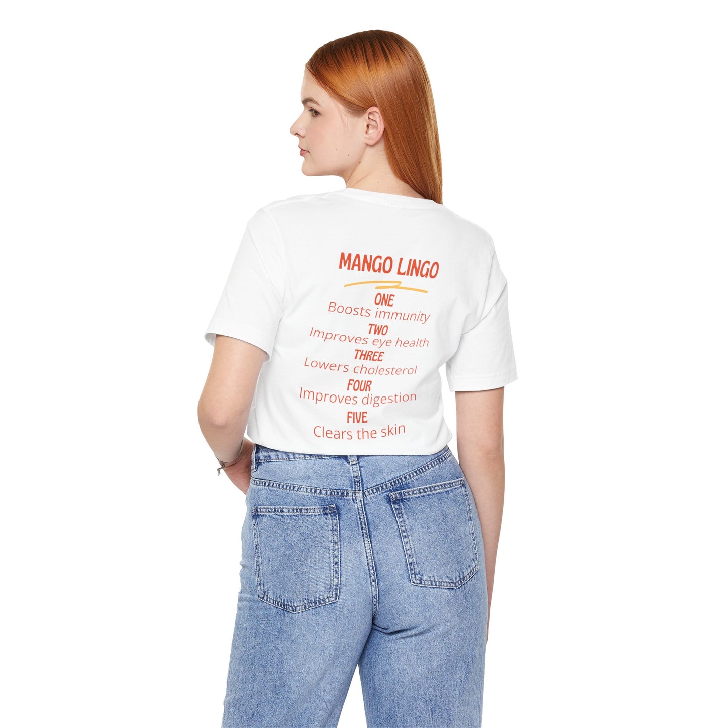 Mango Lingo Unisex Jersey Short Sleeve Tee