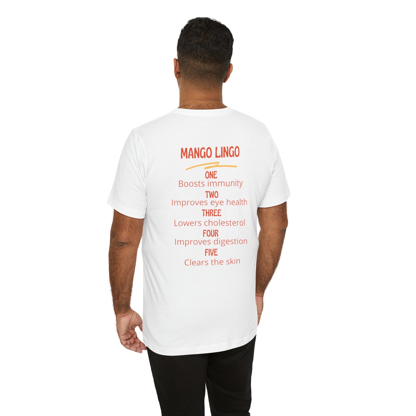 Mango Lingo Unisex Jersey Short Sleeve Tee