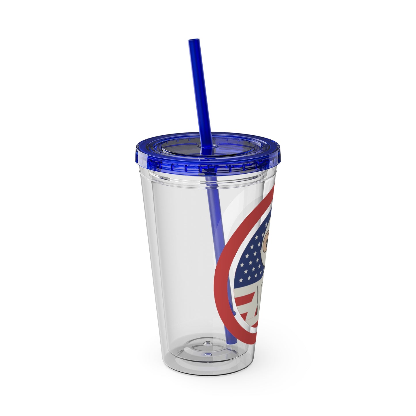 Master Yogi Sunsplash Tumbler with Straw, 16oz