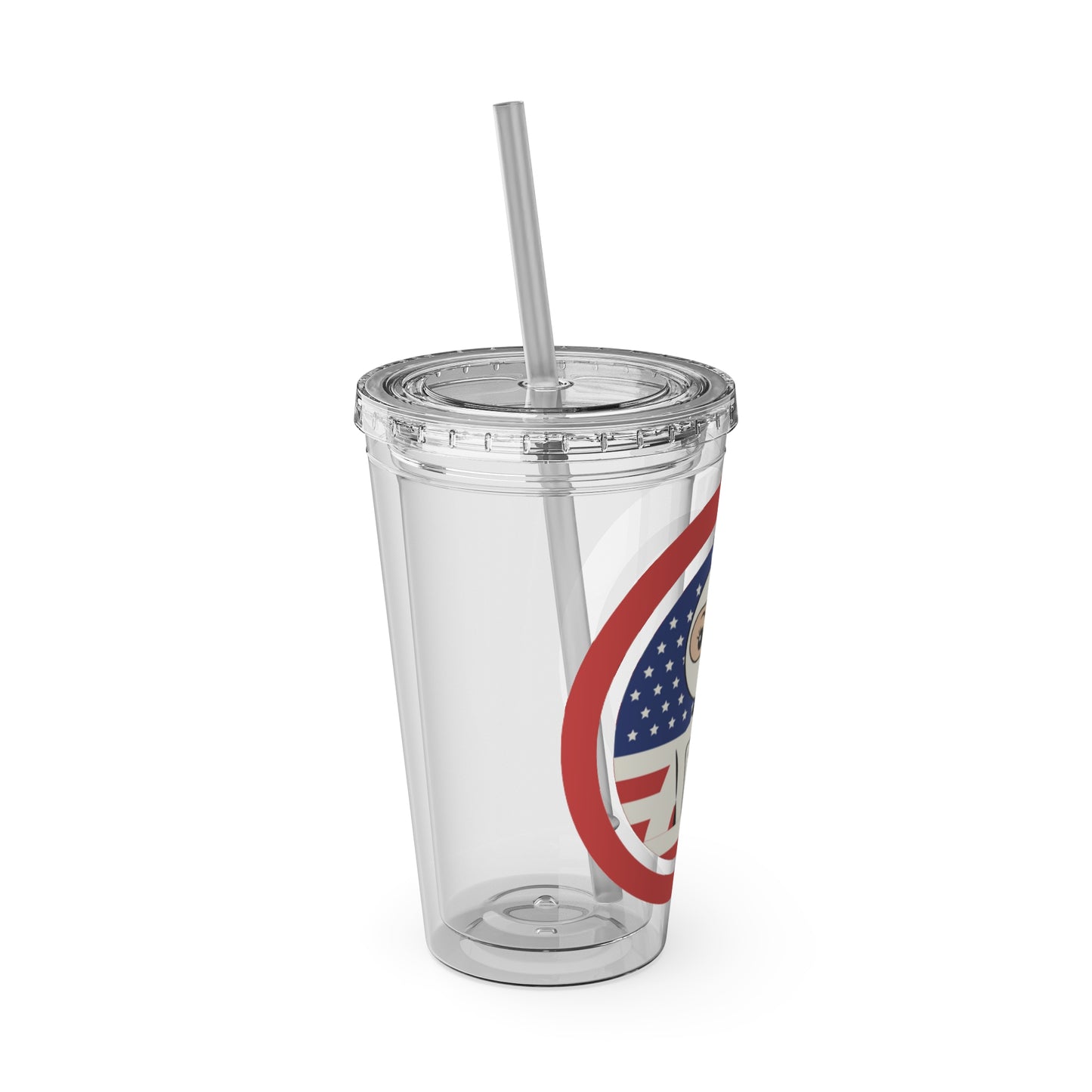 Master Yogi Sunsplash Tumbler with Straw, 16oz