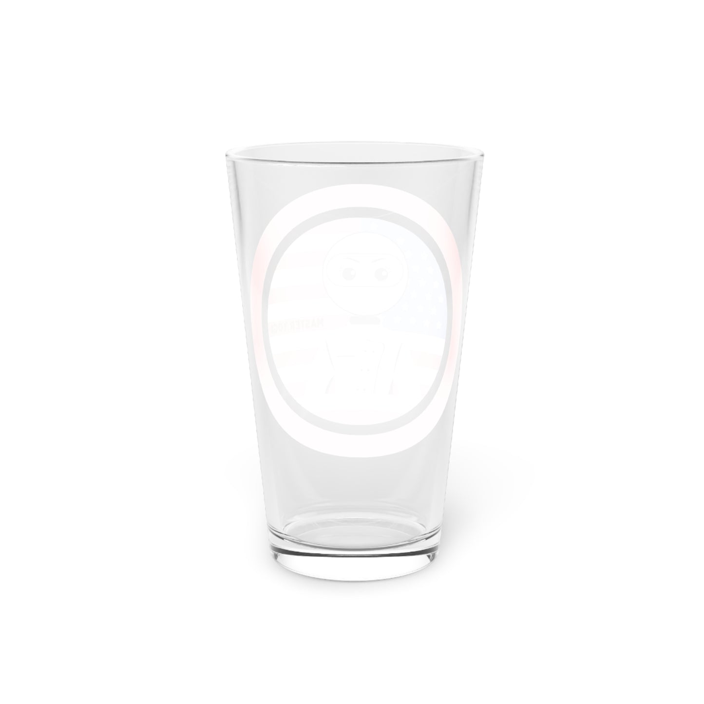 Master Yogi Pint Glass, 16oz