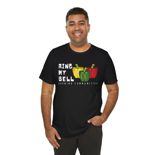 Ring my Bell Peppers Unisex Jersey Short Sleeve Tee