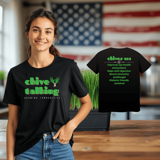 Chive Talking Unisex Tee with Chives 101 Facts