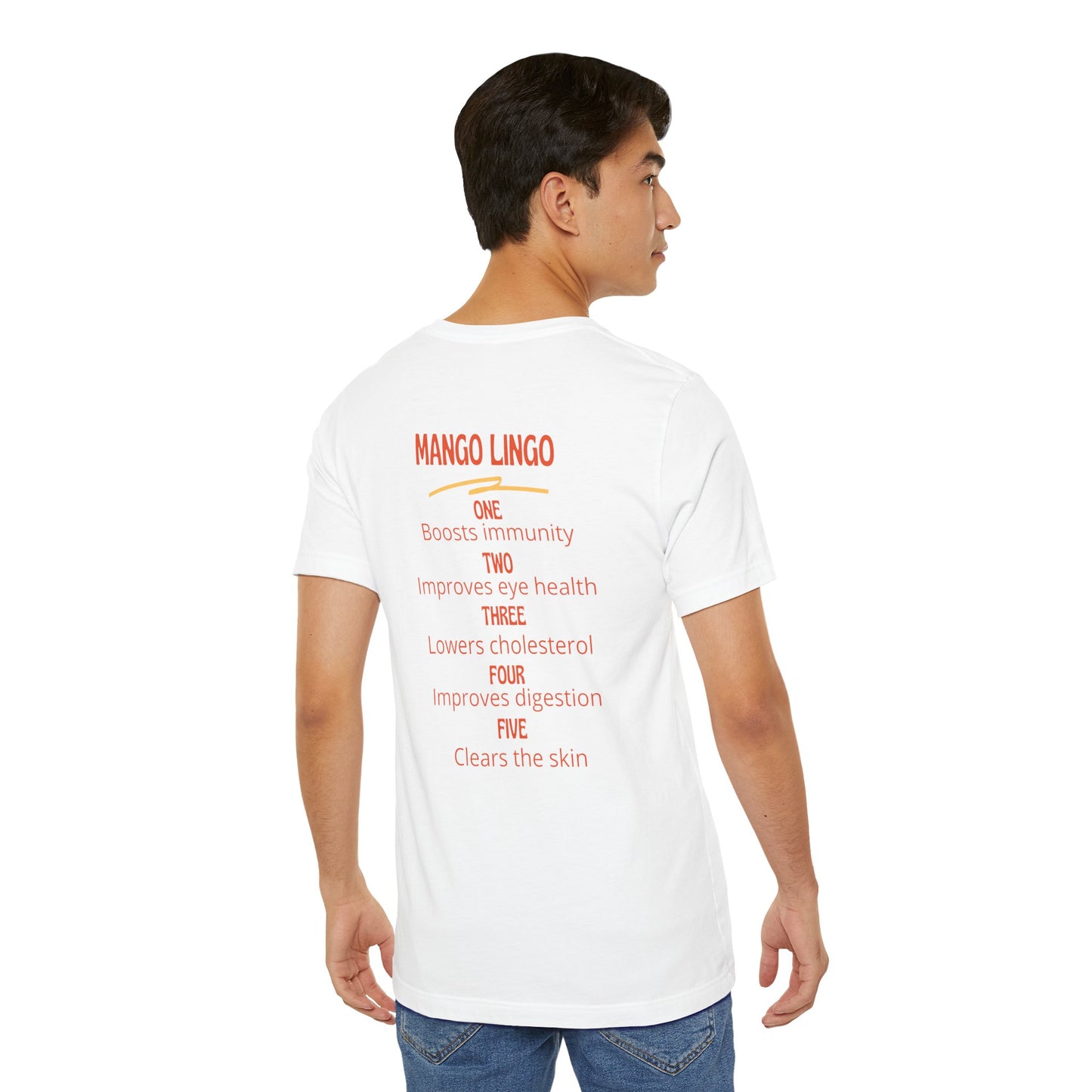 Mango Lingo Unisex Jersey Short Sleeve Tee