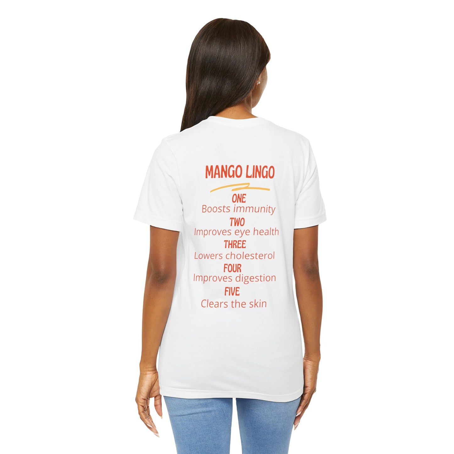 Mango Lingo Unisex Jersey Short Sleeve Tee