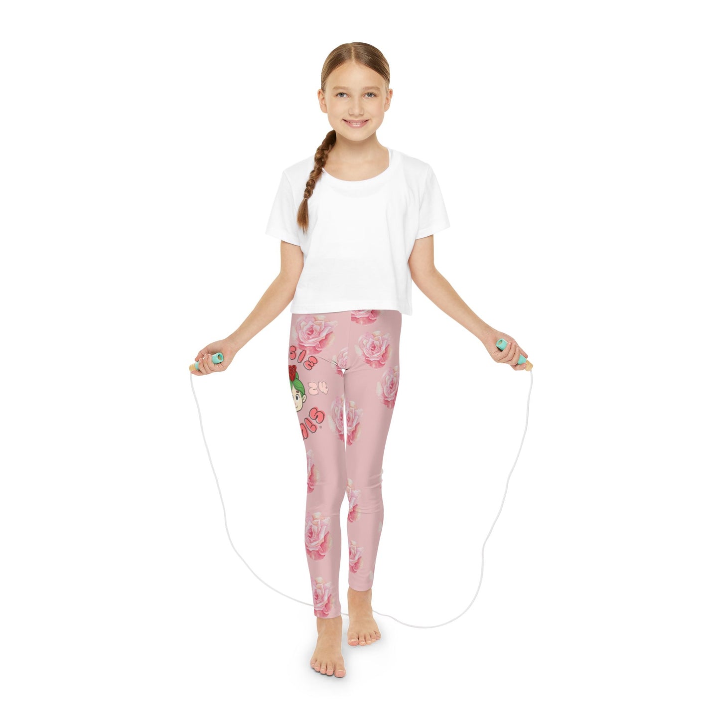 Rosie Petals Rosie Youth Full-Length Leggings (AOP)