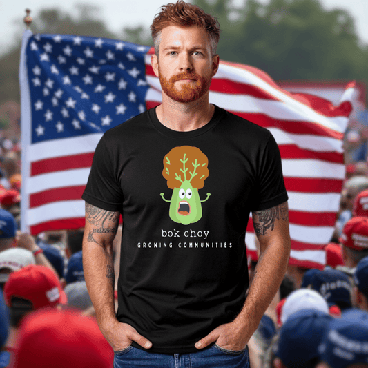 Bok Choy Fist Unisex Tee - Growing Communities Product